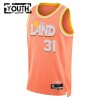 Barn Cleveland Cavaliers Tröja Jarrett Allen Nike 2025-26 City Edition Orange Swingman